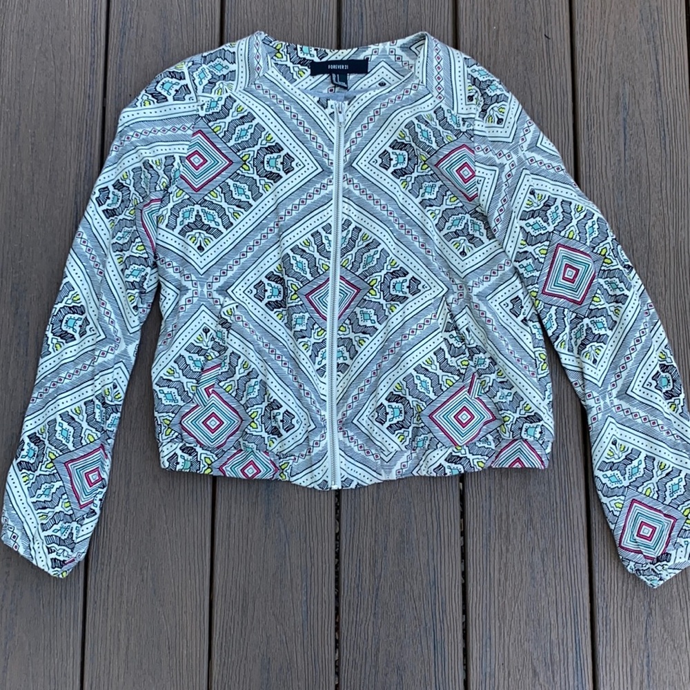 Forever 21 bomber jacket in sz small